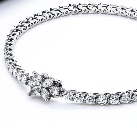 Tiffany & Co. Victoria Tennis Bracelet Large - Picture 3 of 4
